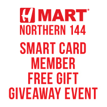 H Mart NORTHERN 144(NY) SMART CARD MEMBER FREE GIFT GIVEAWAY EVENT!