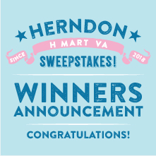 H Mart Herndon Thank You Sweepstakes Event Winner Announcement 